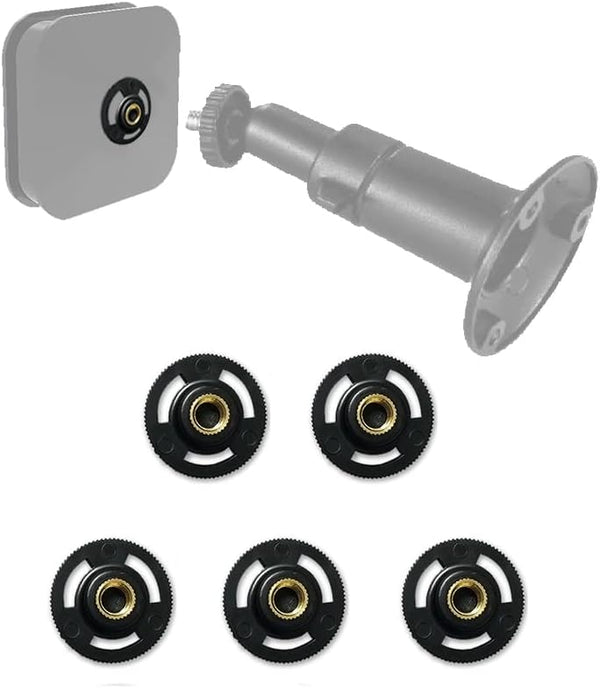 MANWU Mount Bracket Adapter for Blink Outdoor Indoor XT2/XT Security Camera - 5 Pack Black Connector