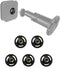 MANWU Mount Bracket Adapter for Blink Outdoor Indoor XT2/XT Security Camera - 5 Pack Black Connector