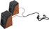 Wired USB Desktop Speaker, USB Powered Computer Speakers with Low Distortion Sound Quality, Portable Wired Subwoofer