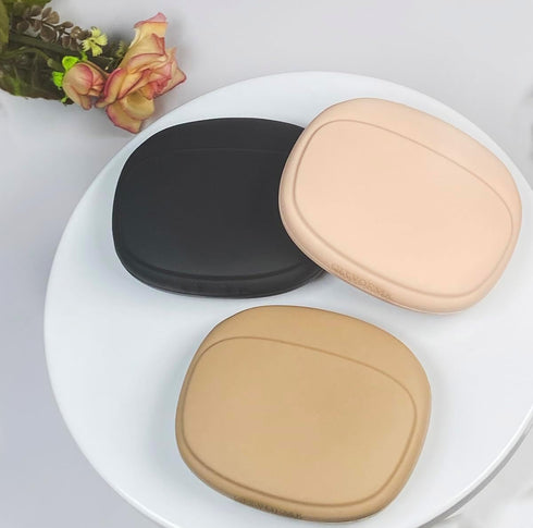 Silicone Headphone Organizer - Portable Wired Headset Storage Bag - Mini Key Box - Data Cable Case (3PCS: Black, Brown,
