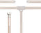 BINGFU FM Dipole Antenna 300 Ohm with 2 Pin Bare Wire Twin Lead