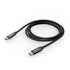 CBUS 10ft Heavy-Duty Braided USB-C to C Fast Charging Cable for Samsung, LG, Google Pixel, OnePlus & More - Black