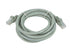 Cat6 RJ45, 24AWG 550Mhz, 7 Monoprice Ethernet Patch Cable - Snagless Stranded Pure Bare Copper Wire, UTP, Feet, Gray
