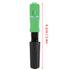 Hilitand 100Pcs SC/APC Fiber Optic Cable Adapter, Embedded Quick Fast Connector (Straight Plug)