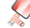 DEZOBYTE USB3.0 256GB Flash Drive Phone Photo Stick 2in1 for i Phone Android