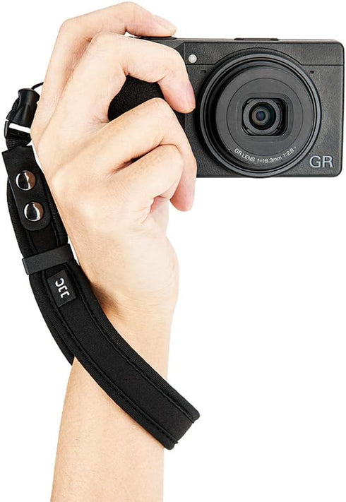 JJC Soft Neoprene Camera Wrist Strap for Sony ZV-1 RX100 VI V IV III II VA Nikon Z30 Canon EOS R100 & More