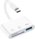 SD Card Reader for iPhone 17 16 15, MBODMI 3 in 1