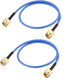 uxcell SMA Male to SMA Male RG405 Coax Cable, 0.3 Meter/1Ft, 2pcs