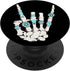 Western Rock On Skeleton American Rodeo Cowboy Fun Gifts PopSockets Standard PopGrip