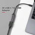 Upgrow USB C to HDMI Adapter 4K@60Hz Cable for MacBook Pro, Air, iPad Pro, Pixelbook, XPS