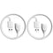 White USB Extension Cable 3.3 FT 2-Pack, USB 2.0 Extender Cord 2A