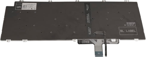 US Backlit Keyboard Replacement for Dell Precision 3560, 3561, Latitude 5520, 5521 (0N7N16)