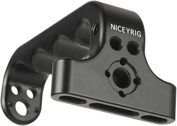NICEYRIG Camera Handle Grip, 1/4 Thread Mount for RED DSMC2/Sony FX3, Universal DSLR Cage Top Handgrip