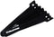 Monoprice Hook & Loop Fastening Cable Ties, 6 inch, 100 pcs/Pack - Black