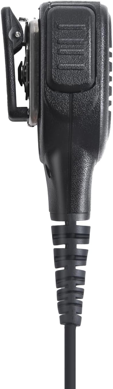 Two Way Radio Shoulder Mic Remote Speaker Microphone with 3.5mm Audio Jack for Hyt Hytera Walkie Talkie (Black)
