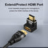 Warmstor 4 Pack 8K 2.1 90 270 8K@60Hz,4K@120Hz,HDR,eARC PS4 PS5 HDMI Male to Female Adapter Connector Up Down Left