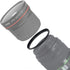49mm-52mm Step Up Ring, 49mm Lens to 52mm Filter (2 Pack), WH1916 Camera Lens Filter Adapter Ring