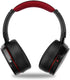 Geekria Protein Leather Headband Pad for Sony MDR-XB950BT, Headphones Replacement Band (Red)