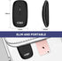 COO LED Slim Mouse with 3 Adjustable DPI, Dual Mode (Bluetooth 5.1 and 2.4G Wireless) for iPad OS 13, MacBook, Laptop,