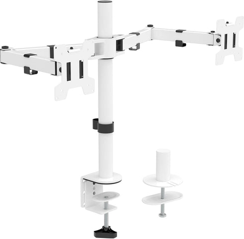WALI Mount Stand Fits 2 Screens up to 27 inch, 22 lbs. Weight
