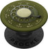 Rotary Phone Olive Green Retro Mid Century Vintage Dial PopSockets Standard PopGrip