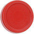 Fotodiox Designer Rear Lens Cap (Red) Compatible with Nikon F-Mount Lenses (Non-AI, AI, AIS, AF, AFD, AFS, G, DX, FX)
