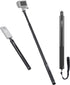 UURig 47.64" Action Cameras Selfie Stick Extendable for Insta360 Sports Camera, Selfie Vlogging
