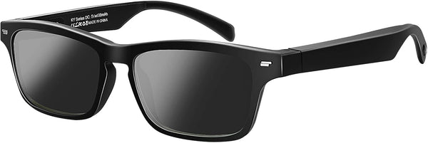 Smart Glasses, Wireless Bluetooth, IP5 Waterproof, Bone Conduction Sound for All Smart Devices