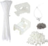 Cable Zip Tie Mounts Kit - 60 Set Wire Cable Clips Organizer
