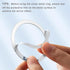 12 Pieces Magnetic Wireless Charger Metal Rings, 6 Colors, Ultra Thin Compatible with MagSafe Wireless Charger