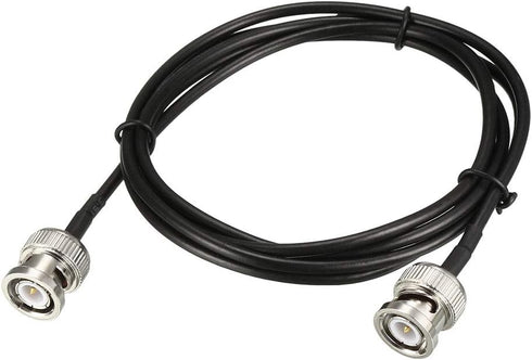 uxcell BNC Male to Male Coaxial Jumper Cable, 50 Ohm, 4 Feet RG174