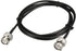 uxcell BNC Male to Male Coaxial Jumper Cable, 50 Ohm, 4 Feet RG174