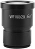Microscope Lens 10X, Wide Field Stereo Eyepieces, Mounting Size 30mm