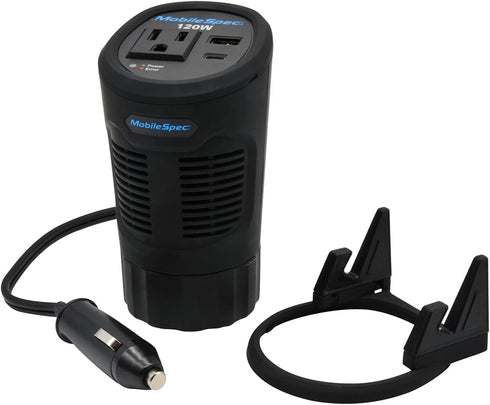 MobileSpec MSI120C 120 Watt Cup Power Inverter