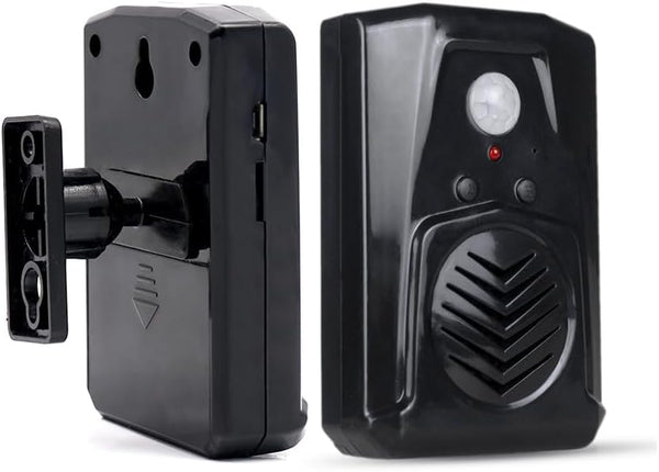 Infrared Motion Sensor Activated Sound Speaker, Built with Microphone for Shop Sale, Garage Door Alert