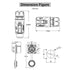 RJ45 Waterproof Connector, IP67 Industrial Ethernet Connector with Plug Dust Cover for Home, Industrial Network