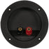 Goldwood Sound Speaker Box Terminal Cups 2 Round Power Speaker Terminal Plates Black (RGT-4025-2)