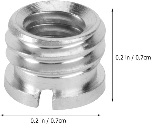 ledmomo 1/4" to 3/8" Camera Tripod Thread Adapter Convert Nut Screw Adapter (10PCS)