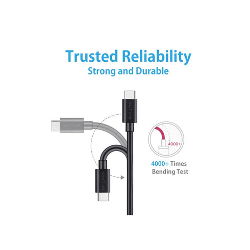 MaGeek 3.3ft USB Type C to USB 3.0 Cable, Compatible with Galaxy S8, S8+, MacBook, Nintendo Switch, Sony XZ, LG V20