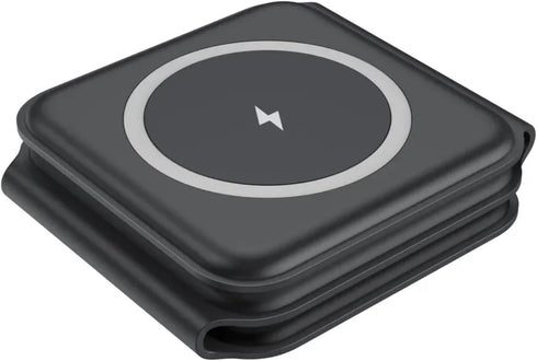 Magnetic Wireless Charging Station 3-in-1, Foldable, Magnetic Fast Charger for iPhone 15/14/13/12 Pro Max, Smart Watch