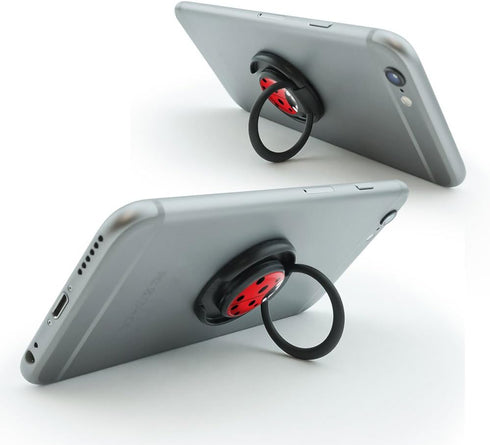 Mobile Phone Finger Ring Grip Holder Stand - Insects Ladybug Butterfly Dragonfly Design for Easy Use