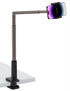 Viozon Phone Holder - Flexible Long Arm Overhead Mount, 360° Adjustable, C Clamp for 3.5"-6.7" Phones, Black