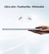 MoKo iPad Air 11 Inch Case for 7th/6th Gen M3/M2 2025/2024, 5th/4th Gen 10.9" 2022/2020, Slim Protective Sky Blue Cover