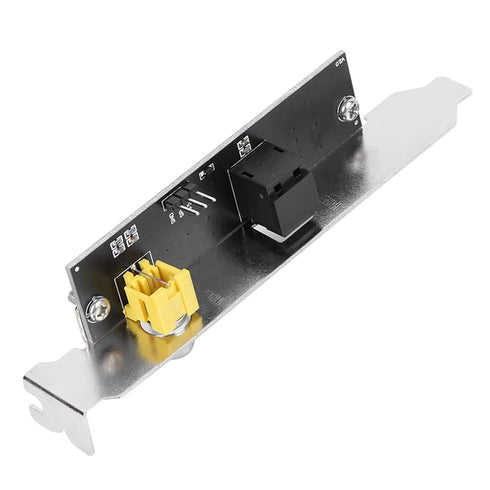 OutPlate Cable Bracket, SPDIF Optical Electrical Components for ASUS/GIGABYTE/MSI Motherboard Plate Audio Optical
