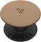 Brown Cute Heart Minimalist Love PopSockets Adhesive PopGrip