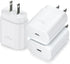 USB C Charger Block, Costyle 3 Pack 25W Super Fast Charger Type C for iPhone 15/14/13/12 Mini/11 Pro Max