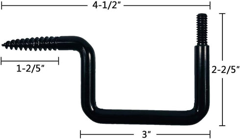 Highwild Trail Camera Holder, Tree Screw Mounting Bracket, Pack of 3