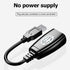 USB Extender Over RJ45 Cat 6/5/5e Adapter, RJ45 Ethernet Splitter to USB Extension up to 50m/164ft