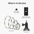Holicfun No-Drill Outdoor Security Camera Pole Mount, Compatible with Ring, Blink, Eufy, Wyze, Arlo, Google Nest,