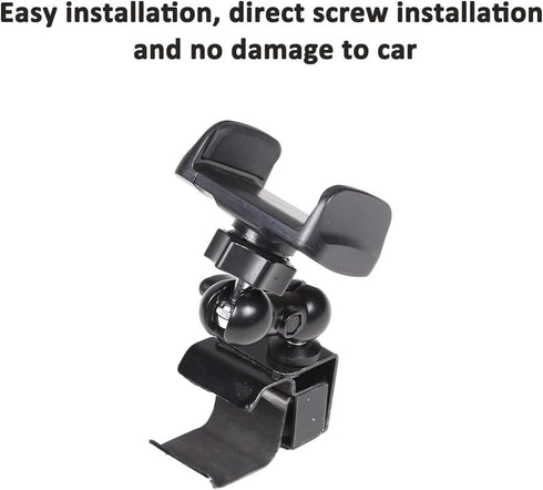 Car Central Control Armrest Phone Mount for Jaguar F-Type 2013-2024, Auto Mobile Holder Accessories (Style E)
